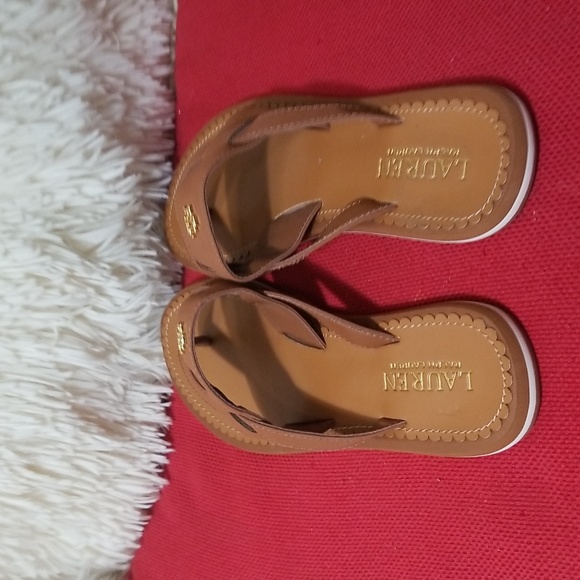Ralph Lauren Brown Sandals - Picture 6 of 10